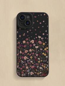 干花彩绘防震手机壳，兼容 P14 Pro Max、P13、P11、P12、XR、7/8、GES2、XS、P15、P16、P16 Pro、Galaxy S25、A16、S24、A03s、A03 Core、A04、A12、A13、A14、A21s、A22、A23、A24、A32、A33、A34、A51、A52、A53、A54、A71、A72、A73、S20 FE、S21、S22、13、14、15、9、9A、10A、10C、Note 9、Note 10、Note 11、Note 12、12C - 彩色 - 查看 4