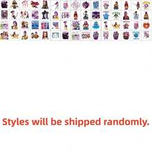 80pcs/4packs K-Pop Witch Girl Group Y2K Style Stickers, Cute Cartoon Vinyl Stickers Suitable For Water Bottles [Random Styles] - Multicolor - View 7