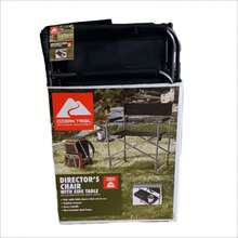 Trail Director's Chair With Side Table,  Adult, Black - Đơn - Xem 3