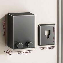 Retractable Invisible Clothesline, Indoor/Balcony Steel Wire Drying Rope, Bathroom Retractable Clothesline, Wall-Mounted Retractable Clothesline - Multicolor - View 8