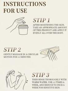 Coffee Scrub Body Exfoliator, Gentle Exfoliating Body Scrub, Mild Sea Salt Body Scrub, Body Exfoliating Salt - Coffee - View 4