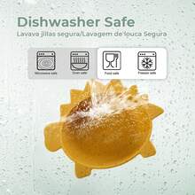 BPA, PVC And Phthalate-Free Silicone Suction Baby Plate With Sun Pattern, Worry-Free Self-Feeding - Multicolor - View 10