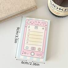 Romantic Series Memo Pad, Tear-Off Message Pad, High-Value Student Notebook, Suitable For Diary, Non-Stick Thick Paper, Message Paper, Notebook, Can Be Used To Make Exquisite Scrapbooks And Creative Displays - Rectangle - View 17