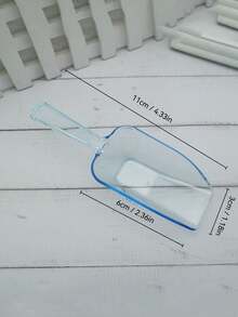 1/3pcs Plastic Ice Scoop, Multifunctional Ice Cream Spoon, Food Candy Spoon, Plastic Ice Shovel, Halloween Candy Shovel, Cereal Scoop, Sand Scoop, Tea Leaf Scoop, Mini Transparent Plastic Kitchen Spoon, Multifunctional Small Ice Cream Scoop, Easy-To-Use Kitchen Ice Shovel, Suitable For Ice Maker, Bar, Party, Wedding, Pet Food - Durable, Lightweight, Space-Saving - Multicolor - View 14