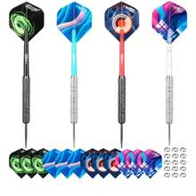 12pcs/Set 20g Steel Tip Darts Set, Professional Metal Darts With Storage Box - Multicolor - View 7