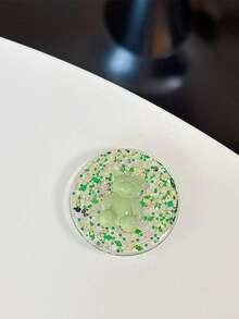 1个创意小熊造型闪光手机支架，可作桌面支架使用 - 彩色 - 查看 10