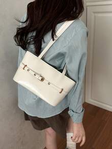 2026新款休闲百搭女包，单肩斜挎手提包小方包双肩包，学生通勤日常旅行轻便耐用时尚小众设计包 - 彩色 - 查看 3