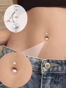 一款性感优雅的肚脐钉，钛钢材质，甜美酷炫，心形设计，闪耀钻石，14GA 316L不锈钢材质，镶嵌锆石和水晶，双心形肚脐环。 - 彩色 - 查看 11