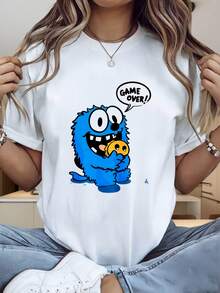 Women T-Shirts - White - View 8