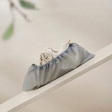 10/50/100pcs Disposable Non-Woven Shoe Covers, Neutral Gray Indoor Home Guest Use, Wear-Resistant, Dustproof, Waterproof Foot Covers - Multiple Items - View 6