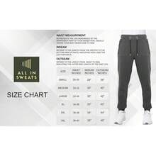 Men's 3-Pack Athletic Sweatpants With Pockets For Workouts - 黑色/炭灰色/海軍藍 - 查看 5