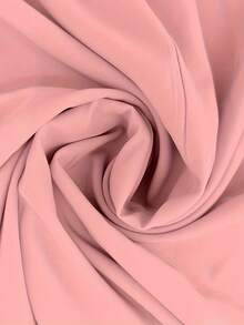 Elegant  Casual    Ruffle Hem    Beach  Vacation - Coral Pink - View 3