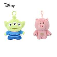 Disney 迪士尼官方授权毛绒玩偶吊坠，三眼小猪玩偶钥匙扣，背包挂件，情侣吊坠，生日礼物，派对礼品，纪念品 - 彩色 - 查看 2
