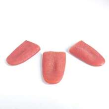 3件套趣味恶作剧道具假舌头，TPR软橡胶材质，万圣节、愚人节恶作剧可伸缩舌头小玩意 - 彩色 - 查看 3