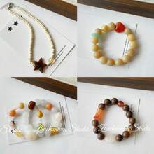 Jelly Dyed Slow Sound Bead Mixed Series, Various Acrylic DIY Handmade Jewelry Bracelets, Necklaces, Earrings, Hair Accessories, Bead Materials - Multicolor - View 8