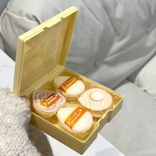 HERORANGE 5pcs Makeup Sponge Set, Flocked Powder Puff, Precise Coverage, Brightening, Dry & Wet Use, Mini Makeup Sponge Applicator - Multicolor - View 4