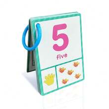 1-100 Number Flash Cards, Children Preschool Montessori English Vocabulary Cards, Cognitive Education Toy, Picture Memory Game, Gift, Early Learning Math Tool For Addition And Subtraction Counting - Multicolor - View 10