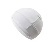 1pcs Simple Style Plain Color Skull Beanie For Men & Women, Casual Sportive Breathable Beanie Hat For Outdoor Sports For Men & Women, Fitted Hats - 黑低長 - 查看 2