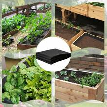1 Set 1 Pc Raised Garden Bed Liner With With 3 Pcs Garden Tool Set And 10 Pcs Plant Labels 63 * 114 Inch Rectangle Grow Bags Breathable And Reusable Large Veg Trough Planter Liners For Outdoor Planter Keeps Soil Contained And Water Drained - Garden Bed Lining - View 8