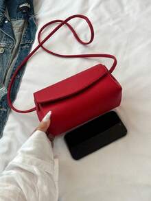 Women's Fashion Luxury Retro Shoulder Bag, Suitable For Daily Commute, Travel, Shopping - Red - View 3