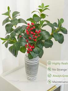 1/2/3/4pcs 27.6 Inch Artificial Eucalyptus Leaves, Faux Eucalyptus Branches For DIY Floral Wall, Scene Decoration, Living Room Bedroom Vase Flower Arrangement, Wedding, Party, Tabletop Decor. Suitable For Autumn/Winter Decor, Home, Kitchen, Wedding, Dining Table, Centerpiece, Office, Garden, Outdoor Decoration. - Green - View 3