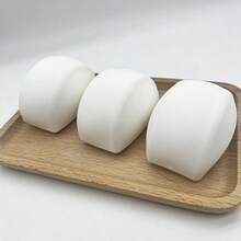 1pc Squishy Bun Toy, Stress Relief Squeeze Toy For Teens & Adults, Birthday/Holiday Gift - Multicolor - View 7