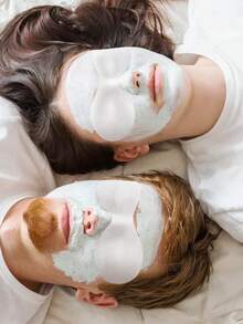 Disposable Eye Mask Pads, Non-Woven Fabric Material, Eye Care Face Mask Sheets, Moisturizing Spa Eye Mask Pads, Gentle And Soothing, Suitable For Spa And Personal Care, Fragrance-Free, No Battery Required - Multicolor - View 3