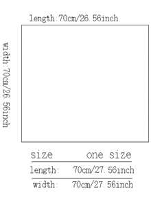 1条女士复古马术元素小方巾，经典优雅围巾 - 藍白色 - 查看 2