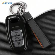 New TPU Key Fob Cover Suitable For Audi A3L/A7/A8L/A6L/Q6/Q7/Q8/Q4-Etron, Unisex - Audi Series - View 13