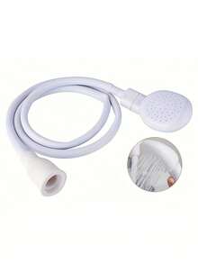1 Set de Accesorio Multifuncional Portátil para Grifo, Incluye Cabezales de Ducha para Champú y Mascotas, con Adaptador de Grifo de Fácil Instalación, Adecuado para el Hogar y Viajes - Multicolor - Ver 9