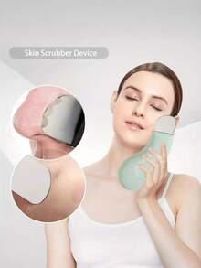 1pc Manual Blackhead Remover, Facial Pore Cleaner For Blackheads, Featuring Textured Surface And Soft Handle, Ergonomic Design To Prevent Slipping. Suitable As A Gift For Various Festivals. [Color May Have Slight Variations; Packaging Will Be Randomly Arranged For Delivery.] - Beauty Blackhead Remover - View 7