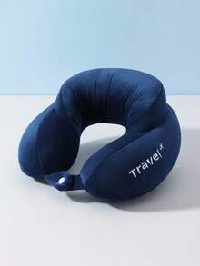 U-Shaped Soft Travel Neck Pillow, Ergonomic Nap Pillow For Men & Women, Suitable For Airplane, Car, Recliner, Portable For Travel, Camping, Office, Vacation - Multicolor - View 14