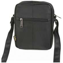 Lois Shoulder Bag 325419-01 For Man In Color Black - الأسود - مشاهدة 2