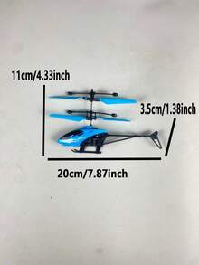 1 buah Mainan Helikopter Induksi, Anti-Tabrakan, Dapat Diisi Ulang, Pesawat Melayang dengan Sensor, Dapat Dikendalikan dengan Remote, Pesawat Sensor, Cocok untuk Bermain di Dalam & Luar Ruangan untuk Anak-anak, (Font yang Dicat Semprot Secara Acak) - Rose Red - View 15