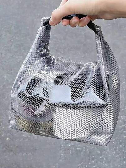 High-Quality Cosmetic And Swimwear Storage Bag. Simple Swim Bag With Large Capacity. Suitable For Travel, Outdoor Fitness, And Wet/Dry Separation, Perfect For The Beach And Swimming Activities. Protects Your Phone, Clothing, And Valuables While Swimming, Working Out, Surfing, Boating, Or Fishing.