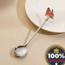 Disney Muỗng khuấy sữa, cà phê, cà phê cán dài bằng thép không gỉ chủ đề Zootopia, dụng cụ ăn uống, dùng trong gia đình. - Nhiều màu - Xem 8