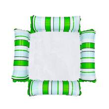 1pc Inflatable Pool Bed, Pool Floating Chair, Pool Party Seat Floating Bed, Suitable For Adults Summer Sunbathing, Beach, Swimming Pool Party - Multicolor - View 10