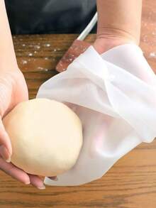 1pc Silicone Non-Stick Dough Kneading Bag - White Large - View 4
