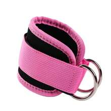 Unisex Adjustable Ankle Strap With Padding, Ankle Support Brace For Leg Training, Fitness Yoga Pilates Exercise Accessory - Multicolor - View 6