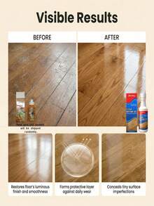 Multi-Purpose Floor Repair & Polish, Removes Scratches, Cleans & Restores Hardwood Floors, Daily Maintenance Cleaner - 液體 - 查看 7