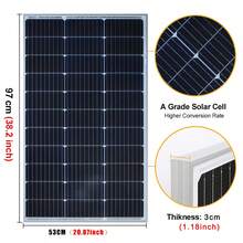 JINGYANGPV Solar Panel - 黑色 - 查看 2