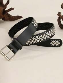 Explosive Belt, Rock Style Punk Sexy Belt, Rivet Fashion, Versatile Hot Selling Pants Belt With Work Pants, Jeans - Multicolor - View 7