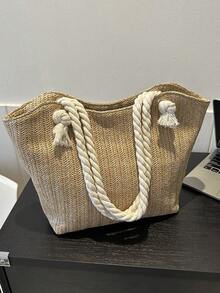 Women Tote Bags - Khaki - View 2