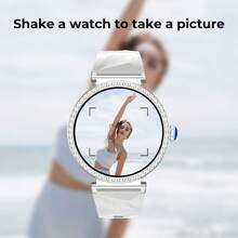 This 2026 Latest Women's Smart Watch Features A Refined And Compact Design, With Functions Including QR Code Scanning, Remote Camera Control, Menstrual Cycle Reminders, Fitness Tracking, Bracelet Password Verification, Always-On Display, And Call Capabilities. It Makes A Perfect Gift Choice. - View 2
