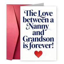 1pc Heartfelt Mother's Day, Valentine's Day, Birthday, Holiday Greeting Card, To Express Eternal Love Between Grandchild & Nanny, Gift From Grandchild To Grandma, Suitable For Halloween - A - View 4