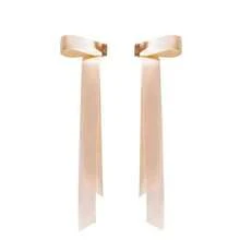 1pc Women's Hair Accessory New Magnetic Bowknot Hair Clip, Sweet Elegant Princess Style Butterfly Hair Claw, Detachable Ribbon Butterfly Clip Suitable For Daily Or Date Use Summer Beach Claw Clips - Pink - View 6