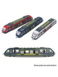 1 件迷你压铸高速火车玩具模型，儿童合金火车玩具教育火车、火车必需品、火车轨道、火车、火车玩具、火车套装、火车、火车套装、火车玩具、返校 - 彩色 - 查看 4