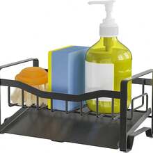 1pc Stainless Steel Kitchen Sink Storage Rack,Room Decor Storage Bedroom Furniture Kitchen Essentials Organziers Storage Travel Travel Essential Bathroom Accesssories Storage Orangizer Closet Orginizer Shoe Rack Kitchen Makeup Bag Bathroom Deccor Home Decor Home Décor Car Acessesories Easter Basket Organaizer Kitchen Deccor Bathroom Office Desk Accesorries Laundry Basket Bedroom Deccor Room Desk Accesorries Basket Makeup Orginizer Kitchen Orangizer Shelves Cruise Essentials Organizer Shelf  Cube Home Storage Containers Organzation Bedroom Kitchen Storage Decor Hogar Wedding Storage Container Bathroom Storage Bathroom Orginazor Organization Closet Organzation Organizers Dorm Room Essentials College Car Acessesories Women Jewelry Box Perfume Organzier Clothes Organzier Hangers Household Items Jewelry Holder House Deocr Room Acesories Drawer Organzier Toy Storage Apartment Essentials Bathroom Decor Organizadores Storage Bins Dresser Closet Living Room Deccor Closet Storage - 銀色 - 查看 9