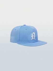 1pc Unisex Hip Hop Baseball Cap With Letter R Embroidery Design, Adjustable Dad Hat And Baseball Cap, Suitable For Outdoor Sports, Travel And Running, Multi-Color Options - R - View 9