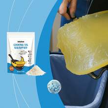 Solidifier For Used Cooking Oil, Easy To Handle Kitchen Waste Oil Disposal, Multi-Purpose Oil Cleaning Solidifier - 20g - View 5